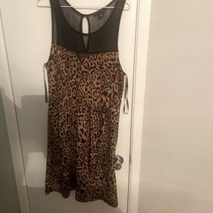 Forever21 Leopard print scale dress